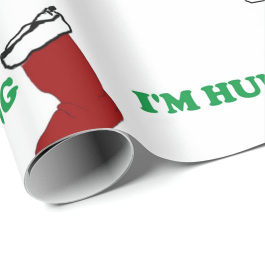 Kerstmis.. ik ben gek op m'n kerstfeest cadeaupapier (Rol Hoek)