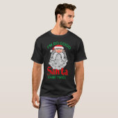 Kerstmis... ik ben zo'n goede kerstman met tweetal t-shirt (Voorkant volledig)