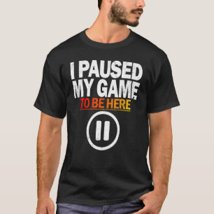 Kerstmis Ik heb mijn wedstrijd onderbroken T-shirt