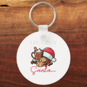 Kerstmis Ik Leg Voor Sinterklaas Grappige Kerst Ki Sleutelhanger (Voorkant)