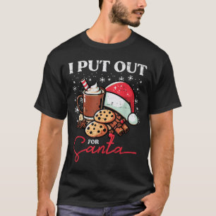 Kerstmis Ik Leg Voor Sinterklaas Grappige Kerst Ki T-shirt