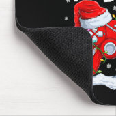 Kerstmis Ik pauzeerde mijn spel om hier leuke game Muismat (Hoek)