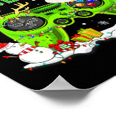 Kerstmis Ik pauzeerde mijn spel om hier leuke game Poster (Hoek)