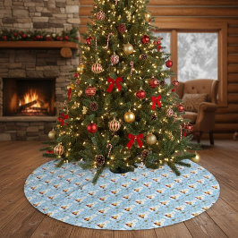 Kerstmis Imker Patroon Kerstboom Rok