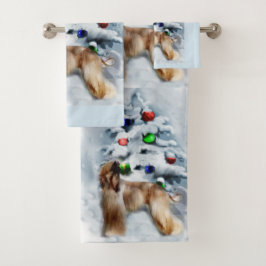 Kerstmis in Afghanistan Bad Handdoek