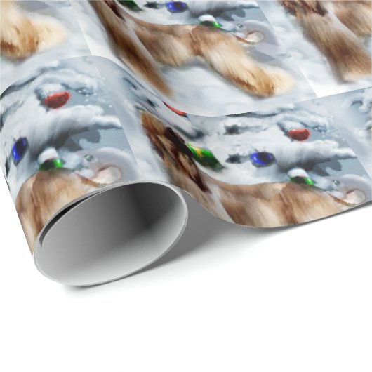 Kerstmis in Afghanistan Cadeaupapier (Rol Hoek)