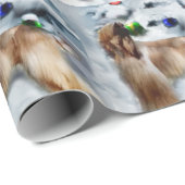 Kerstmis in Afghanistan Cadeaupapier (Rol Hoek)