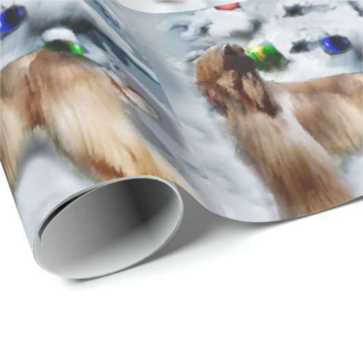 Kerstmis in Afghanistan Cadeaupapier (Rol Hoek)