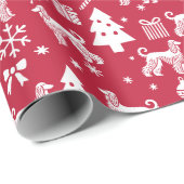 Kerstmis in Afghanistan Cadeaupapier (Rol Hoek)