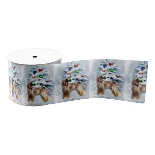 Kerstmis in Afghanistan Grosgrain Lint