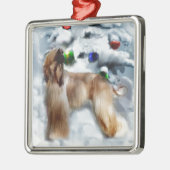 Kerstmis in Afghanistan Metalen Ornament (Links)