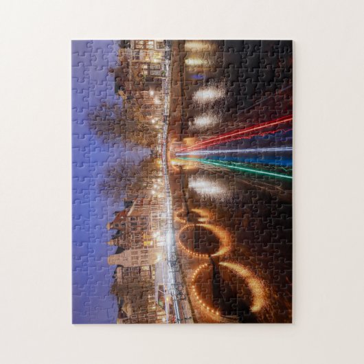 Kerstmis in Amsterdam Legpuzzel (Verticaal)