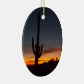 Kerstmis in Arizona Keramisch Ornament (Rechts)