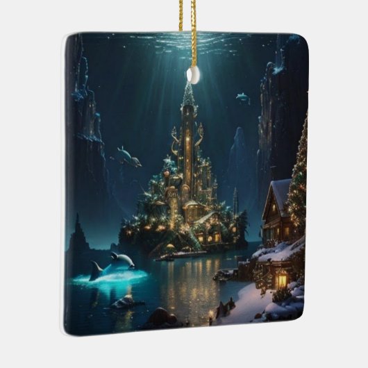 Kerstmis in Atlantis Ornament (Rechts)