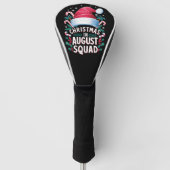 Kerstmis in augustus Squad Grappige Zomer Kerstmis Golfheadcover (Voorkant)