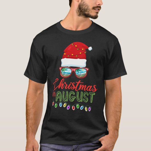 Kerstmis in augustus t-shirt (Voorkant)