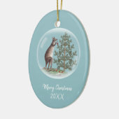 Kerstmis in Australië Keramisch Ornament (Links)