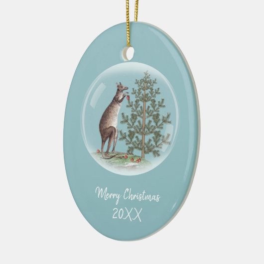 Kerstmis in Australië Keramisch Ornament (Links)