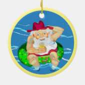 Kerstmis in Australië Keramisch Ornament (Achterkant)