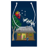 Kerstmis in Australië Klein Cadeauzakje (Achterkant)