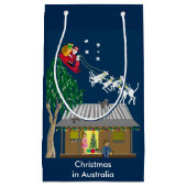 Kerstmis in Australië Klein Cadeauzakje (Voorkant)