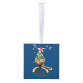 Kerstmis in Australië Kubus Ornament (Rechts)