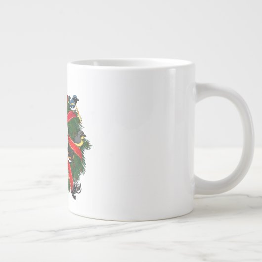 Kerstmis in Birdorable Warblers Grote Koffiekop (Rechts)
