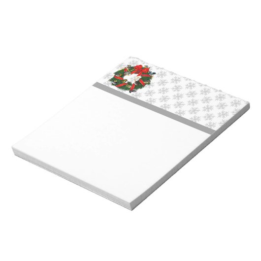 Kerstmis in Birdorable Warblers Notitieblok (Linkerzijde)