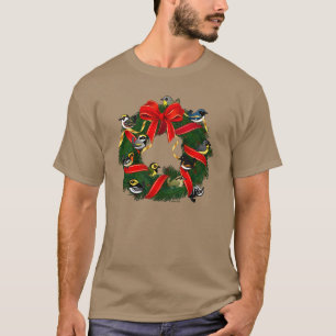 Kerstmis in Birdorable Warblers T-shirt