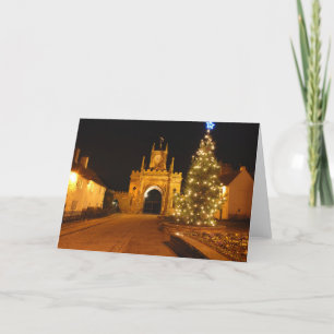 Kerstmis in Bischop Auckland Feestdagen Kaart