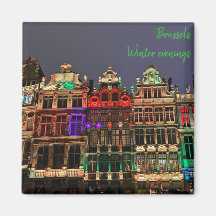 Kerstmis in Brussel, België reis souvenir
