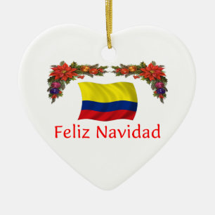 Kerstmis in Colombia Keramisch Ornament