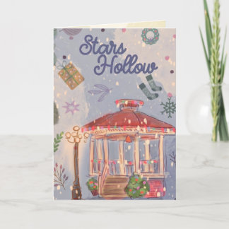 Kerstmis in Connecticut kerstkaart  Feestdagen Kaart