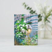 Kerstmis in Covent Garden, Briefkaart van Londen,  (Staand voorkant)