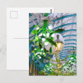 Kerstmis in Covent Garden, Briefkaart van Londen,  (Voorkant / Achterkant)