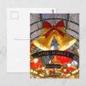 Kerstmis in Covent Garden, Londen Briefkaart (Voorkant / Achterkant)
