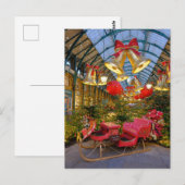 Kerstmis in Covent Garden, Londen Briefkaart (Voorkant / Achterkant)