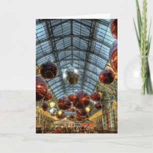 Kerstmis in Covent Garden, Londen Feestdagen Kaart
