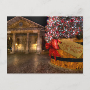 Kerstmis in Covent Garden, Londen Feestdagenkaart