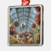 Kerstmis in Covent Garden, Londen Metalen Ornament (Links)