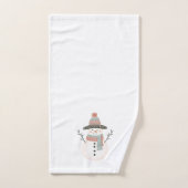 Kerstmis in Cozy Boho-stijl Bad Handdoek (Handdoek)