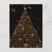 Kerstmis in Daley Plaza Chicago Briefkaart (Voorkant)