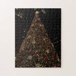 Kerstmis in Daley Plaza Chicago Legpuzzel