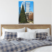 Kerstmis in Dallas Canvas Afdruk (Insitu (Slaapkamer))