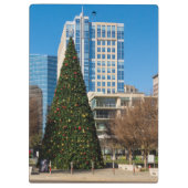 Kerstmis in Dallas Klembord (Achterkant)