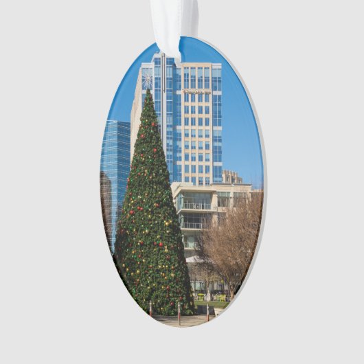 Kerstmis in Dallas Ornament (voorkant)