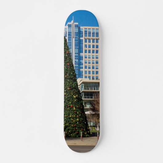 Kerstmis in Dallas Skateboard (Voorkant)
