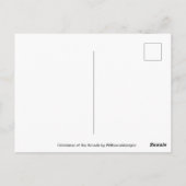 Kerstmis in de arcade door Willowcatdesigns Briefkaart (Achterkant)