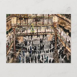 Kerstmis in de arcade door Willowcatdesigns Briefkaart