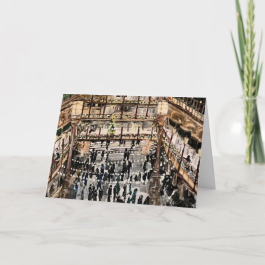 Kerstmis in de arcade door Willowcatdesigns Kaart (Voorkant)